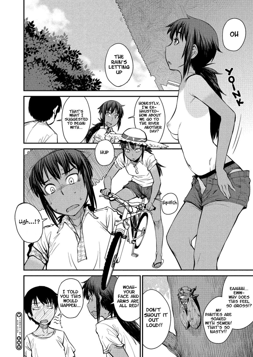 Hentai Manga Comic-Summertime Bus Stop-Read-24